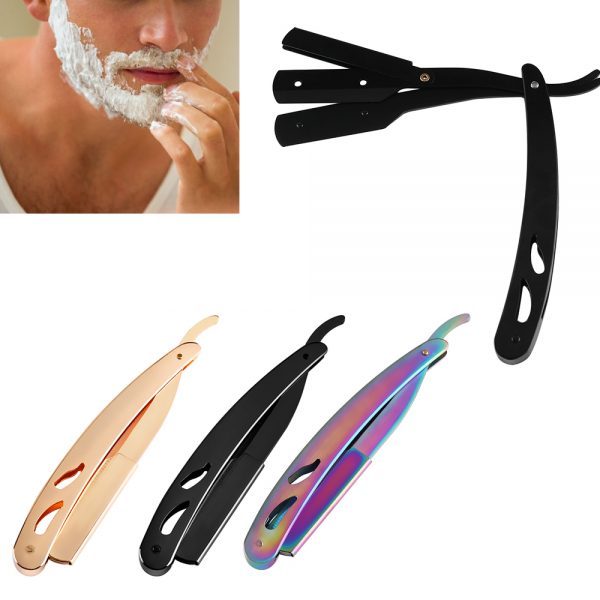 manual folding shaving razors