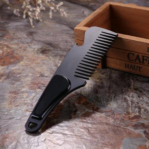 stainless steel comb
