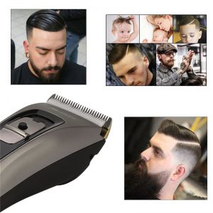 Alloy blade hair trimmer