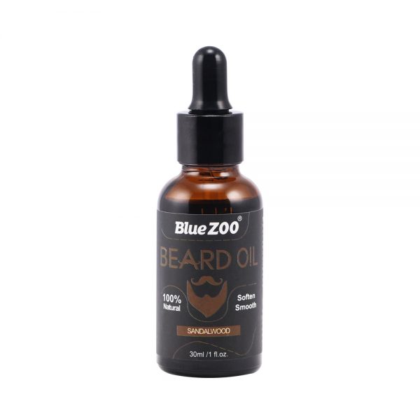 Blue Zoo organic beard and mustache oil