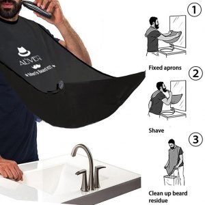 beard shaving apron