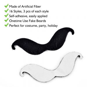 fake mustaches