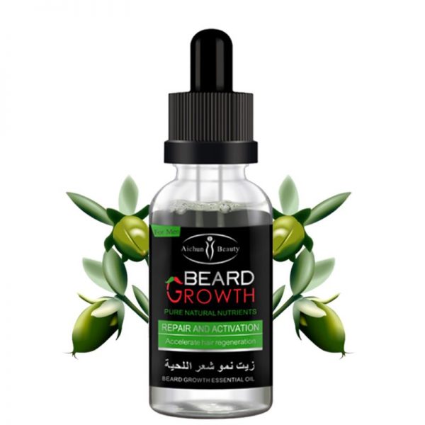 natural beard growth oil